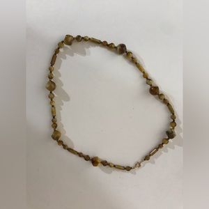 Vintage necklace • Natural Jade• Length:23”